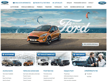 Tablet Screenshot of ford-iasi.ro